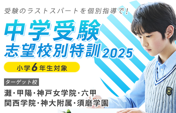 中学受験入試志望校別特訓2025